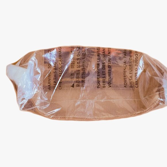 Pendleton Harding Travel Pouch — Canvas & Wool Zip Bag Tan Highland Peak NWT - Picture 2 of 11